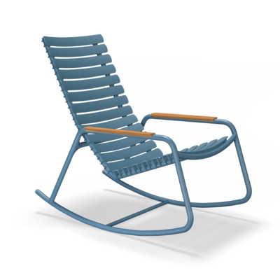 Reclips Rocking Chair with Bamboo Armrests