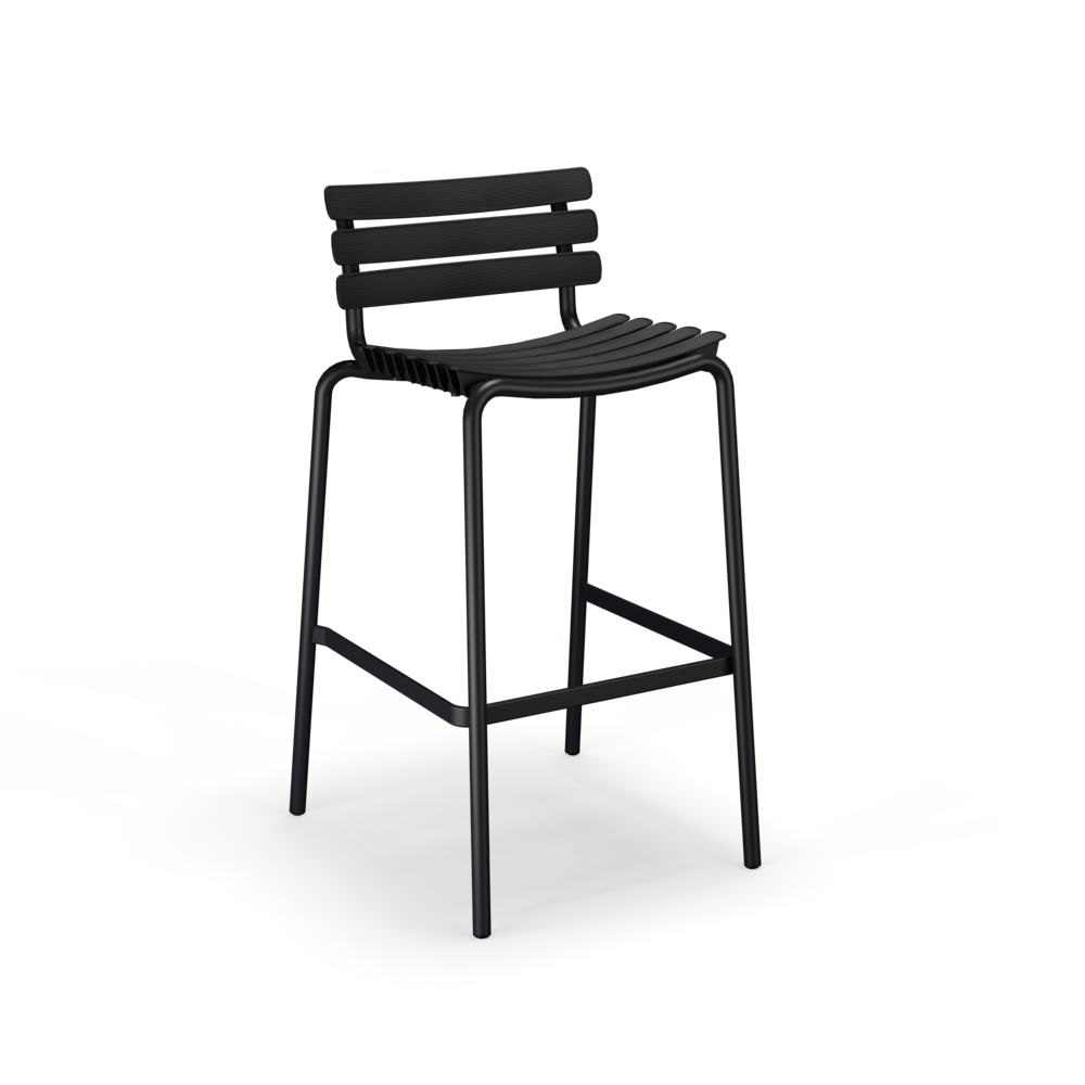 HOUE Reclips Counter Chair, Colour: Black