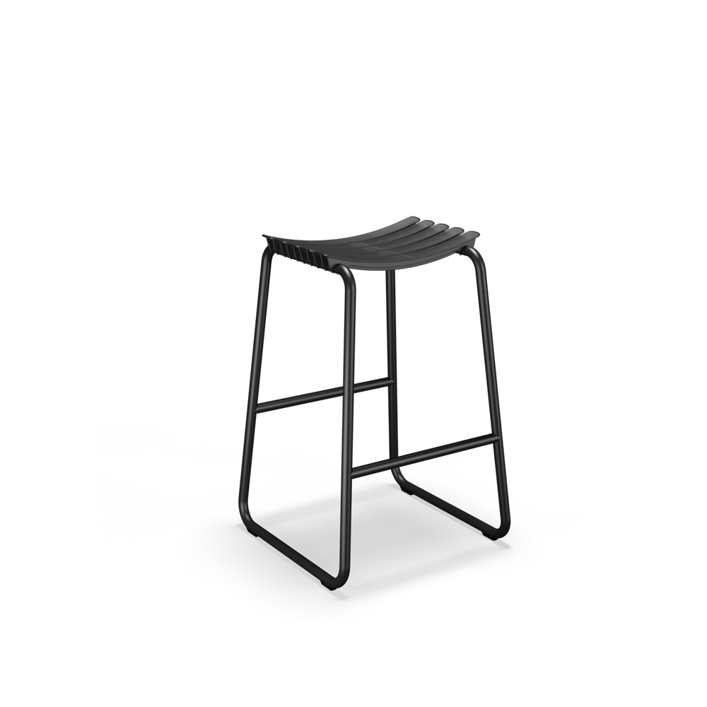 HOUE Reclips Bar Stool, Colour: Black