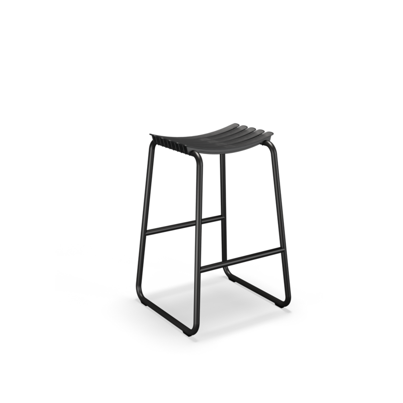 HOUE Reclips Bar Stool, Colour: Black