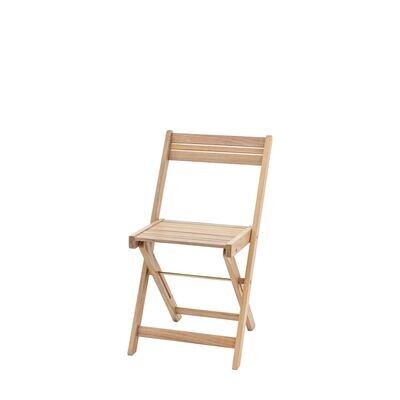 Lindos Folding Outdoor Dining Chair (Pair) - Available from May