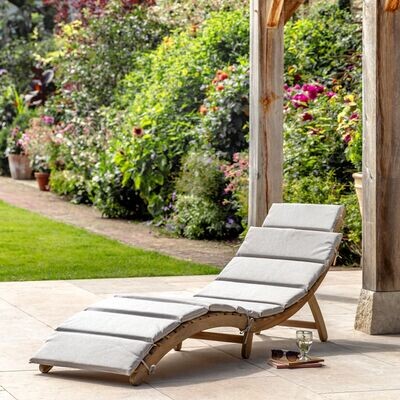 Gallery Direct Ammos Foldaway Sunlounger - Available from June
