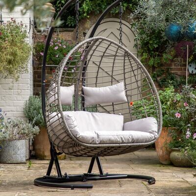 Gallery Direct Adanero Hanging 2 Seater Chair