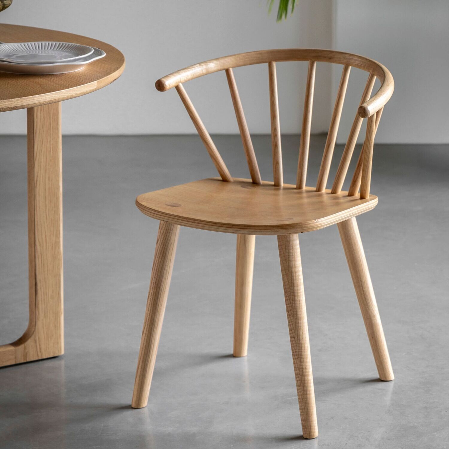 Gallery Direct Craft Dining Chair (Pair), Finish: Natural