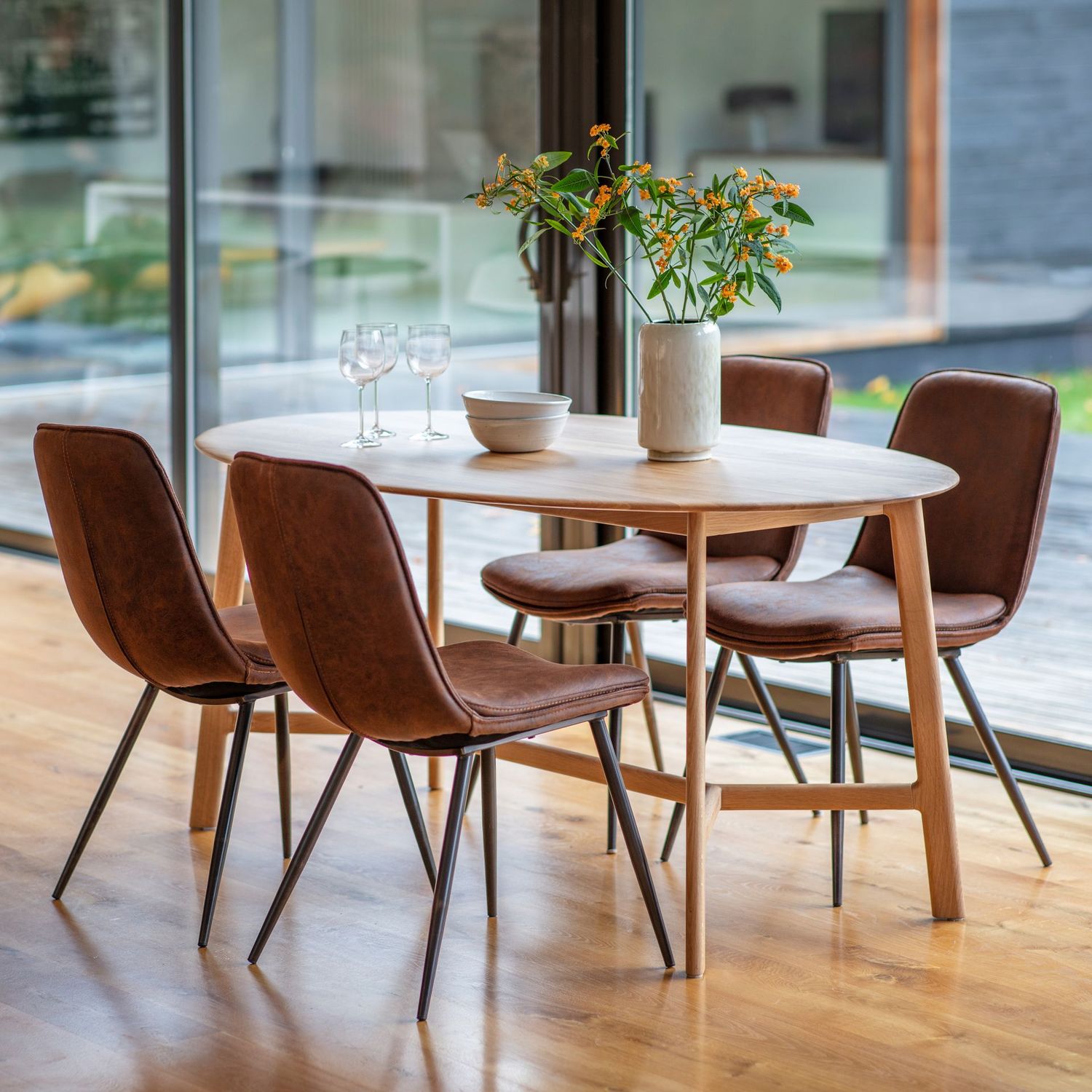 Gallery Direct Madrid Oval Dining Table