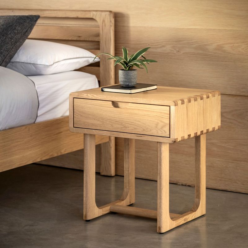 Gallery Direct Craft Bedside Table Gallery Direct Craft Bedside Table