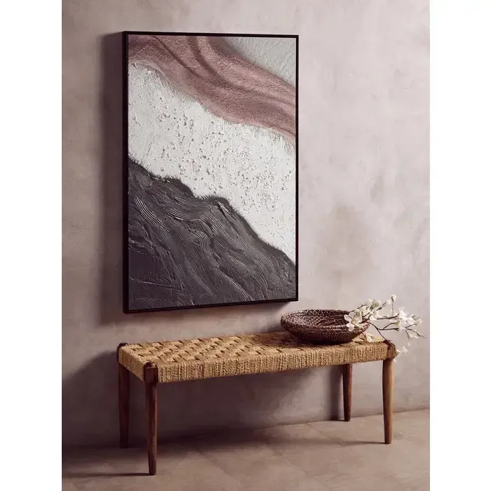 Premier Housewares Astratto Textured Multi Colour Wall Art