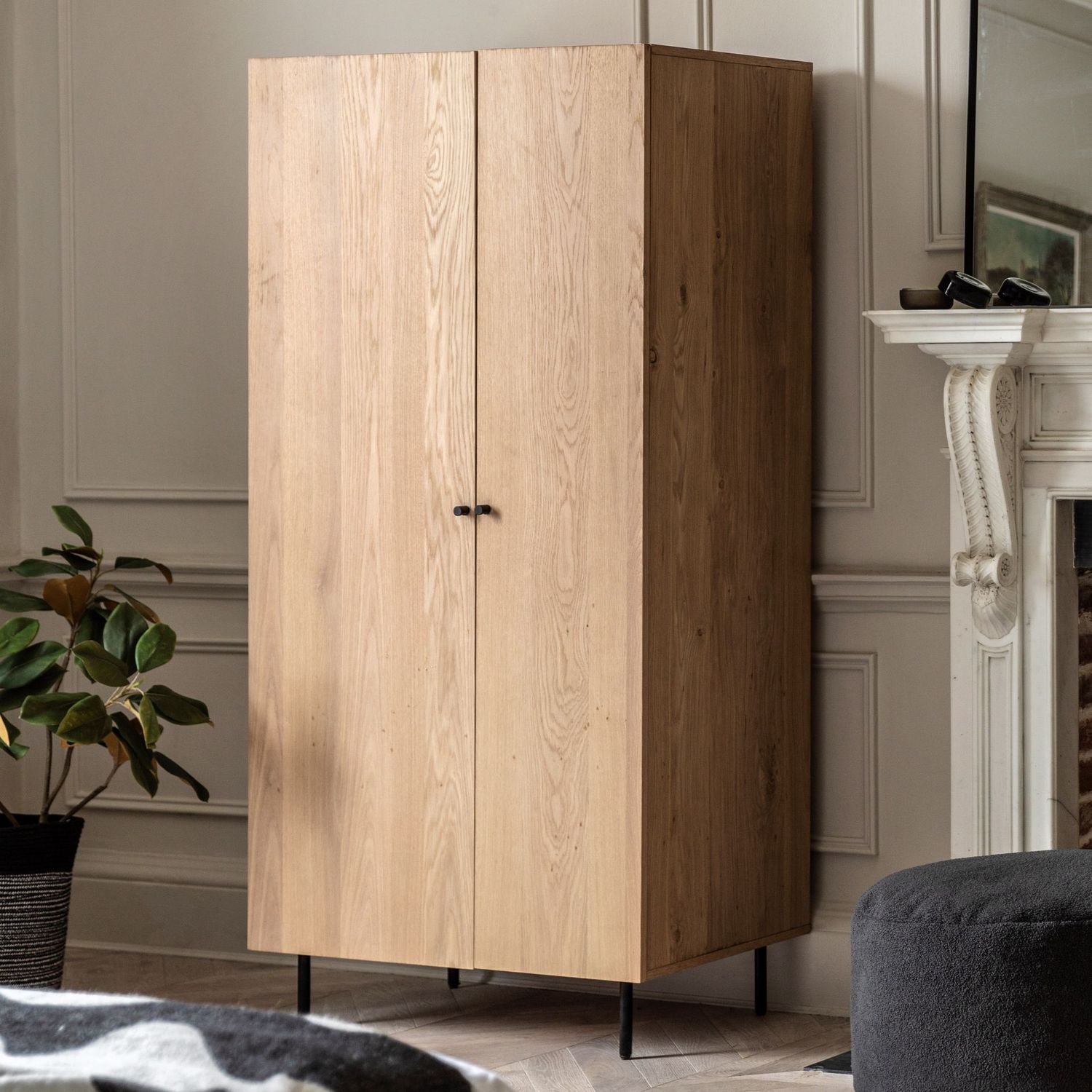 Gallery Direct Ashdown 2-Door Wardrobe