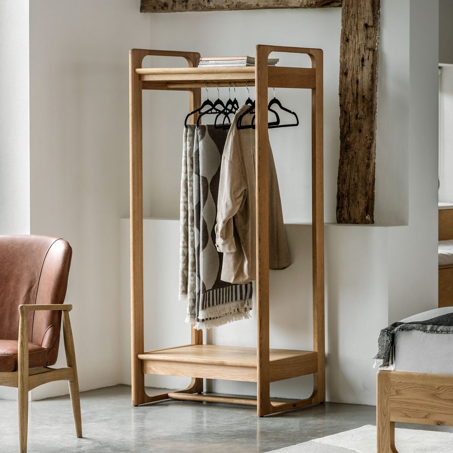 Gallery Direct Craft Open Wardrobe Natural