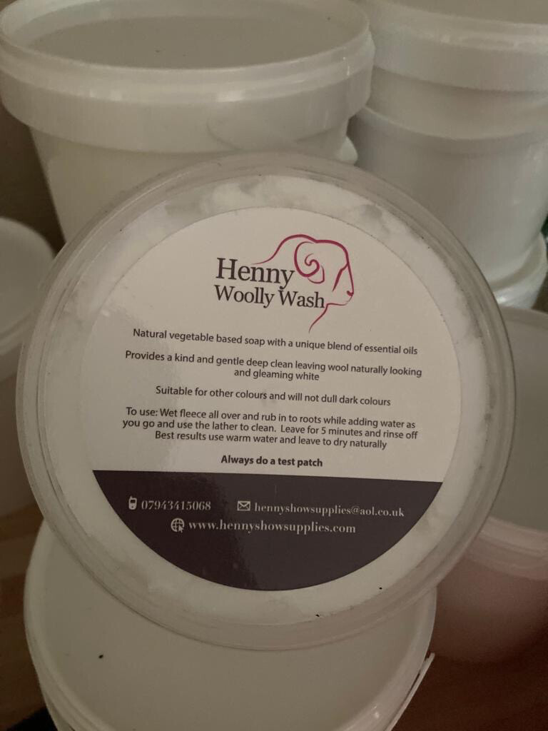Henny Woolly Wash Choice Of Sizes 450g £8 1kg £15