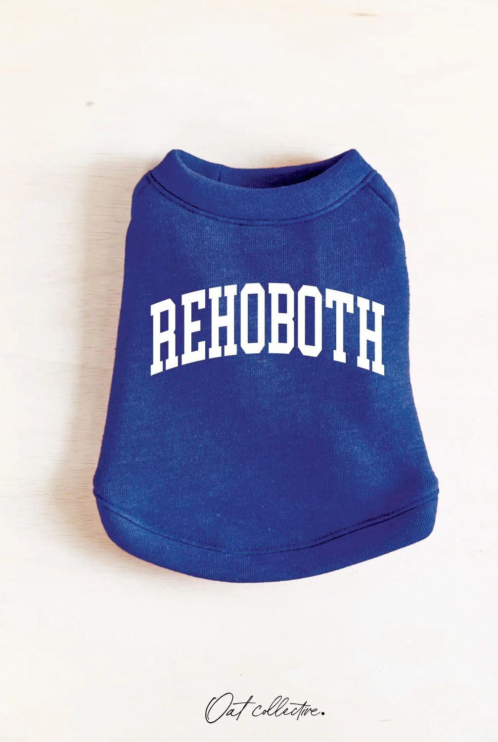 DOGGY CREWNECK REHOBOTH, Color: OCEAN BLUE, Size: XS