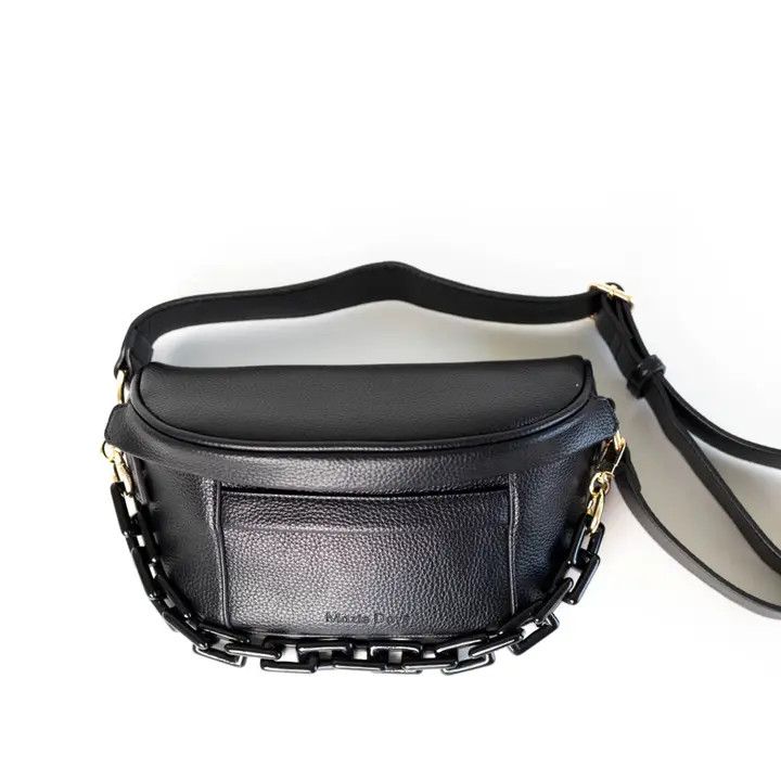 WALK BAG THE MAZIE CHAIN, Color: BLACK