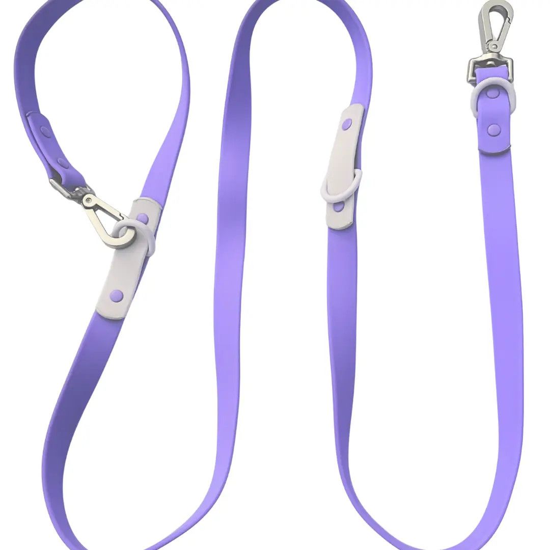 FRITZ LEASH LILAC GREY, Size: ADJUSTABLE