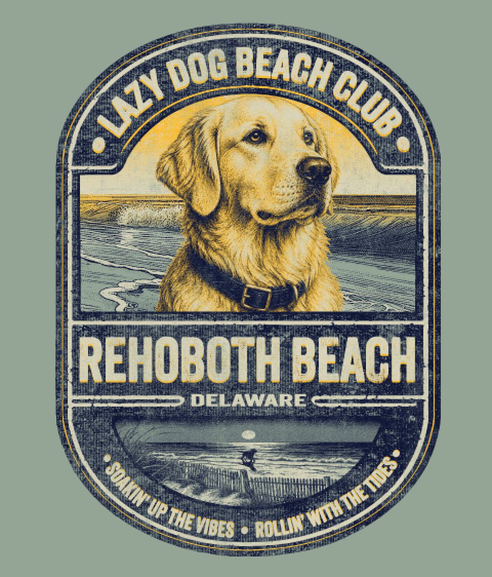 FOXHILL GOLDEN RETRIEVER SS TEE, Color: BAY GREEN, Size: S