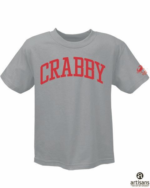 CRABBY SS TEE, Color: GREY, Size: S