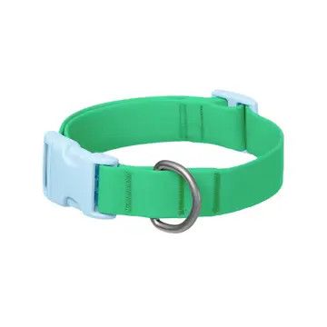 SPRINGLAND COLLAR GREEN/SKY BLUE, Size: S