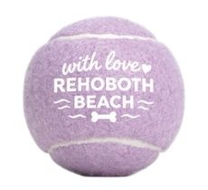 TENNIS BALL WITH LOVE REHOBOTH LAVENDER