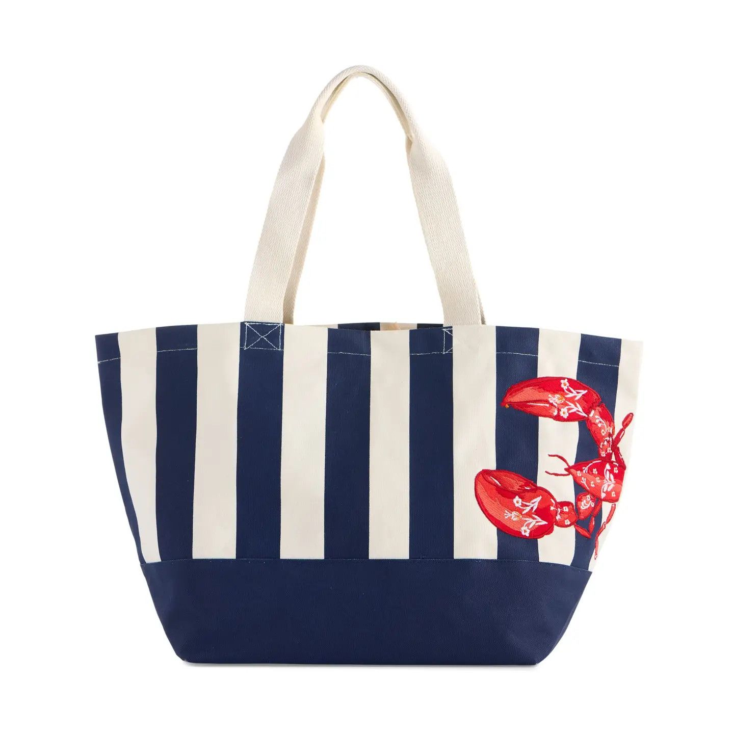 TOTE BAG LOBSTER STRIPE