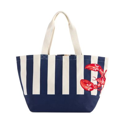 TOTE BAG LOBSTER STRIPE