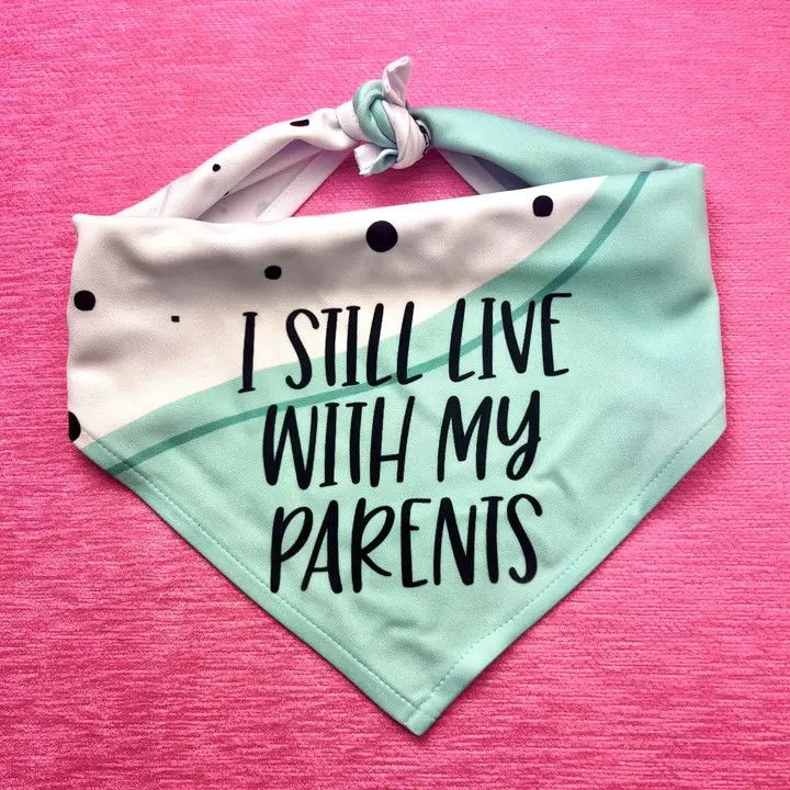 ATTITUDE BANDANA I STILL LIVE WITH MY PARENTS