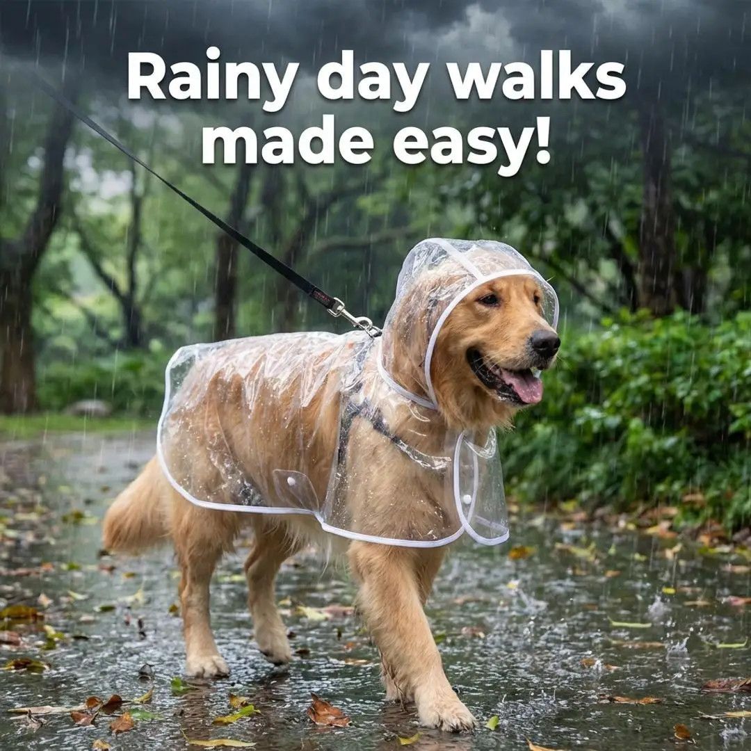 CLEAR RAIN JACKET