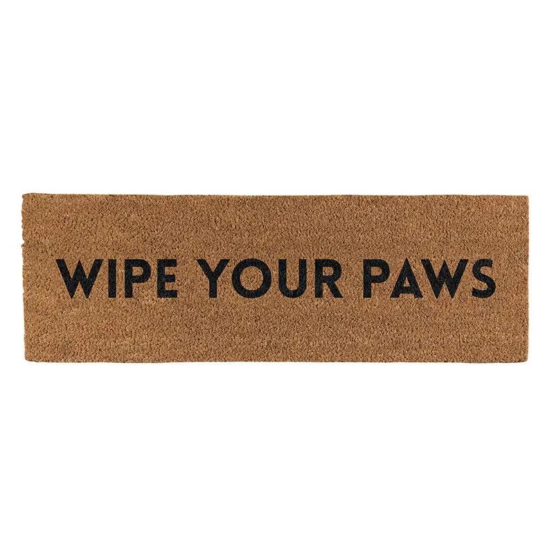 DOORMAT WIPE YOUR PAWS SLIM