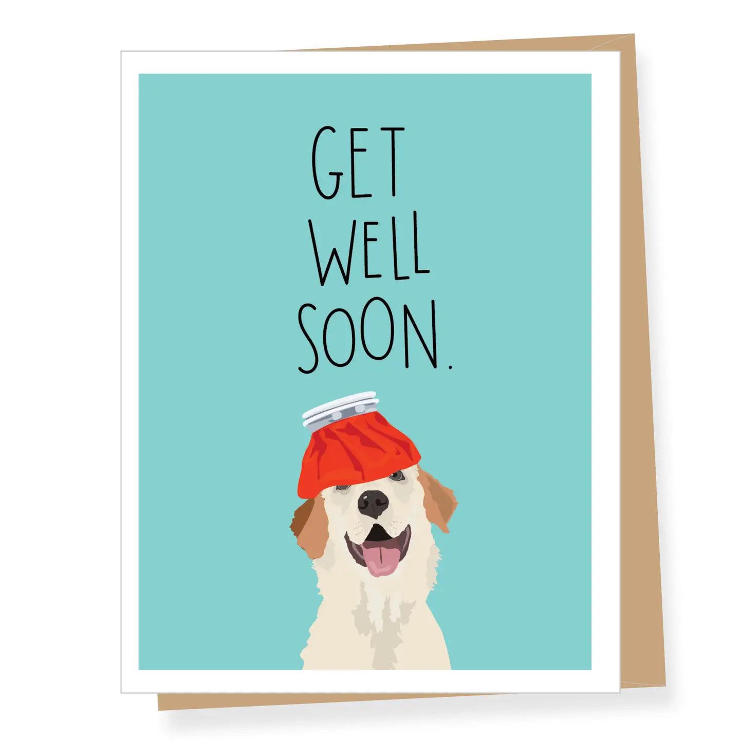 GET WELL SOON CARD ICE PACK