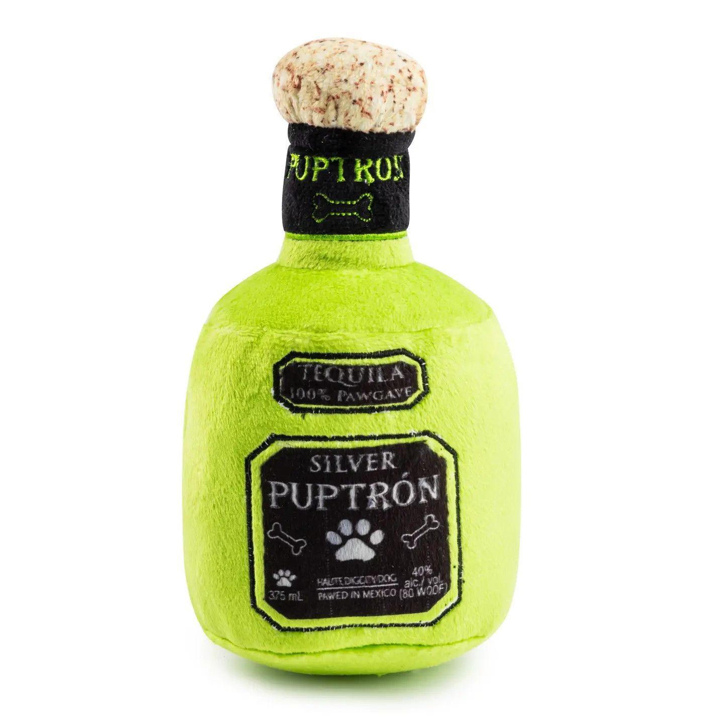 PLUSH PUPTRON TEQUILA BOTTLE LARGE