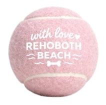 TENNIS BALL WITH LOVE REHOBOTH PINK BLOSSOM