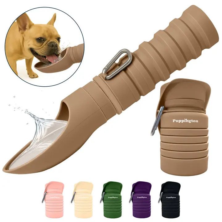WATER BOTTLE COLLAPSIBLE FLIP AND SERVE LATTE