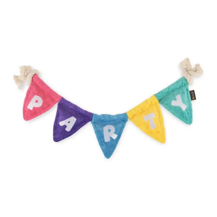 PLUSH PARTY ANIMAL ROPE PARTY BANNER