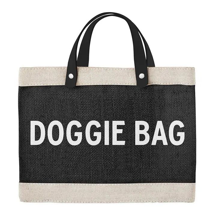TOTE MINI MARKET CANVAS DOGGIE BAG