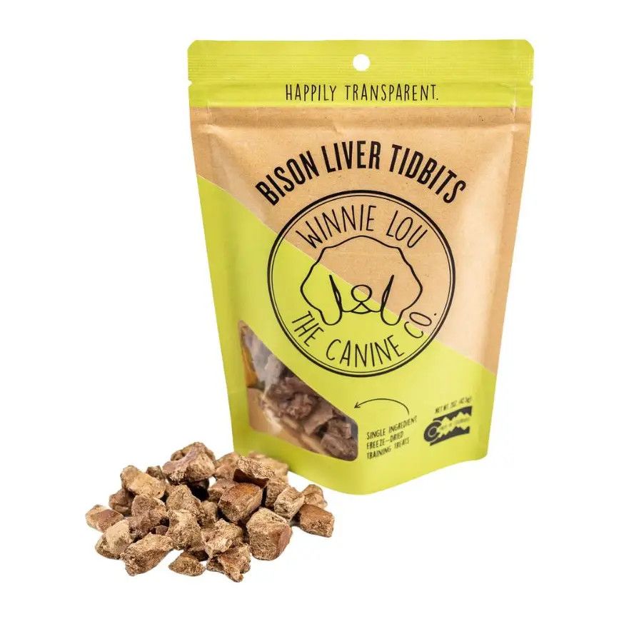 WINNIE LOU BISON LIVER TIDBITS