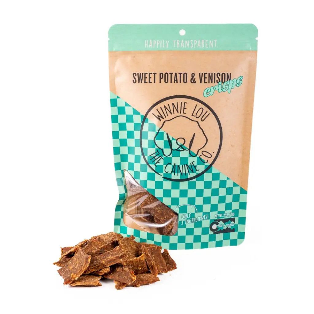 WINNIE LOU SWEET POTATO &amp; VENISON CHIPS
