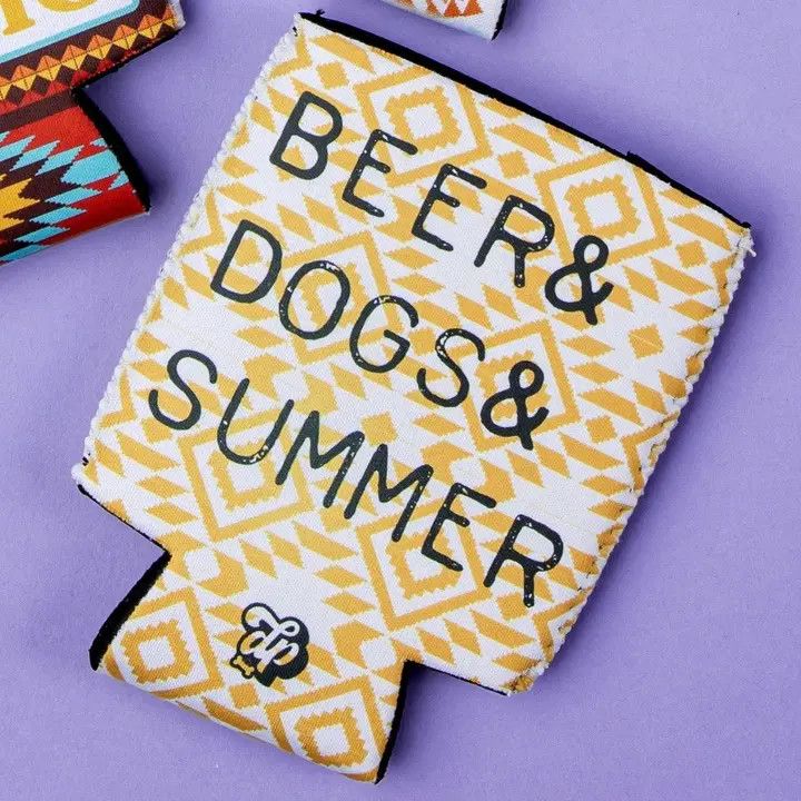 COOZIE STANDARD BEER &amp; DOGS &amp; SUMMER