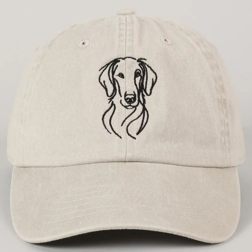 COTTON HAT LINE GOLDEN RETRIEVER SAND