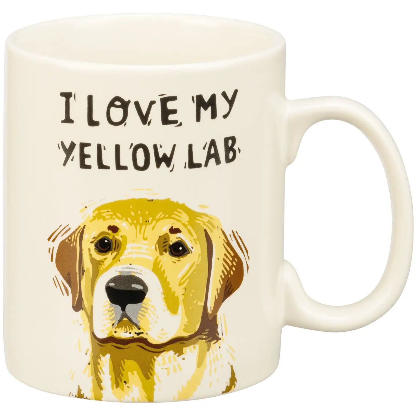 COFFEE MUG LOVE MY YELLOW LAB