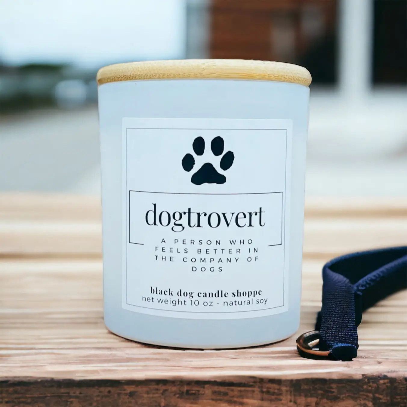 CANDLE DOGTROVERT WHITE - COASTAL WATERS