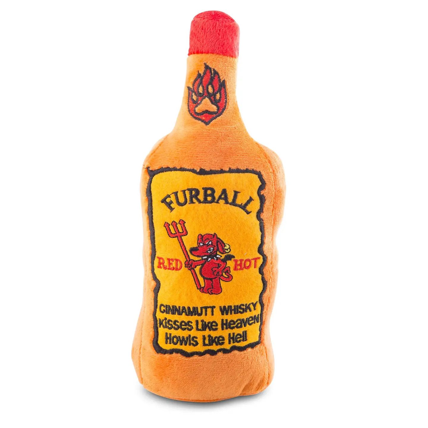 PLUSH FURBALL CINNAMUTT WHISKY BOTTLE LARGE