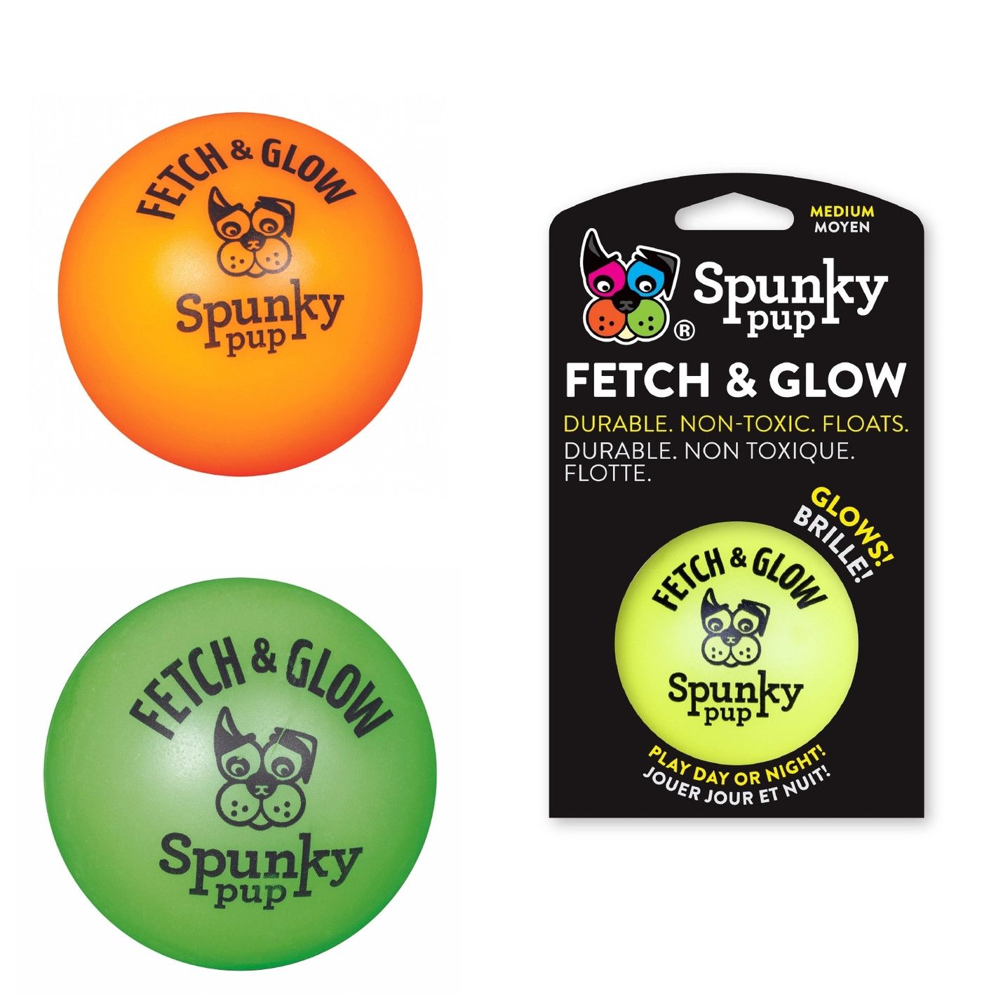 FETCH AND GLOW FLOATING BALL MEDIUM