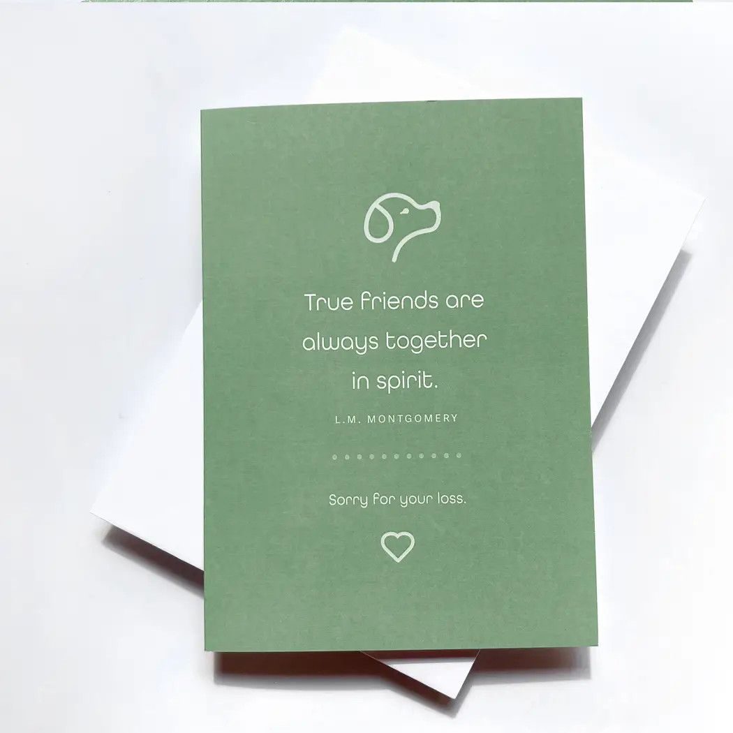 PET SYMPATHY CARD ALWAYS IN SPIRIT