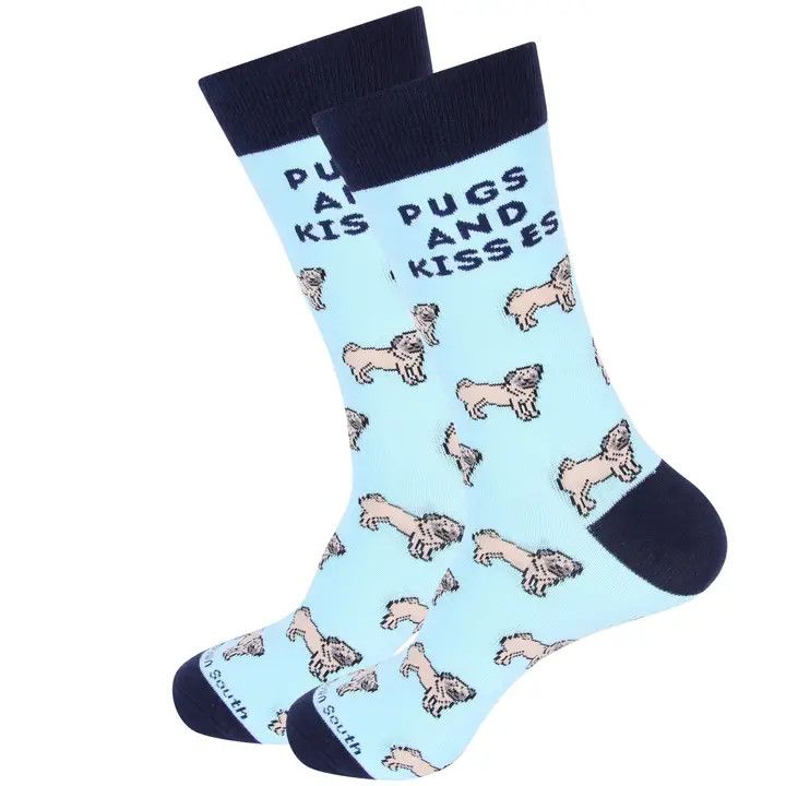SOCKS PUGS &amp; KISSES
