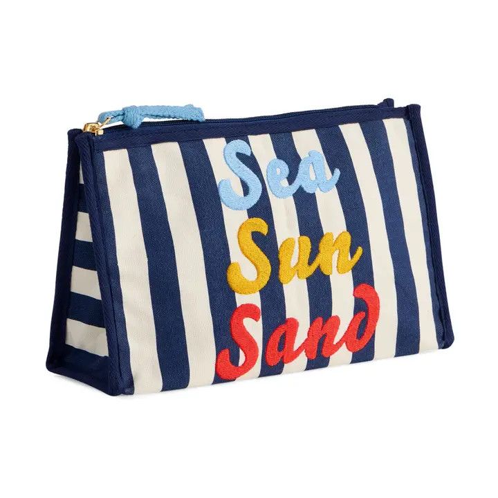 ZIP POUCH SEA SUN SAND