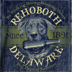 BEACH STICKER DOWNRIGGER BEER BLACK LAB