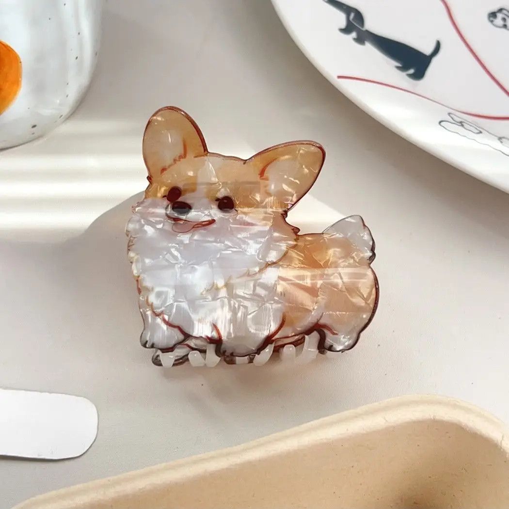 HAIR CLIP CORGI