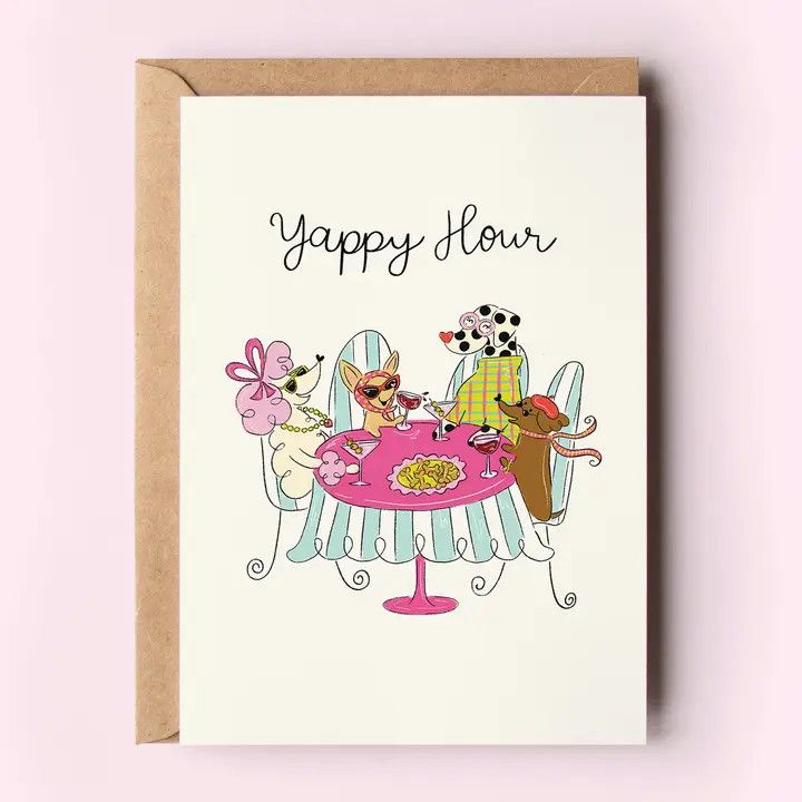GREETING CARD YAPPY HOUR