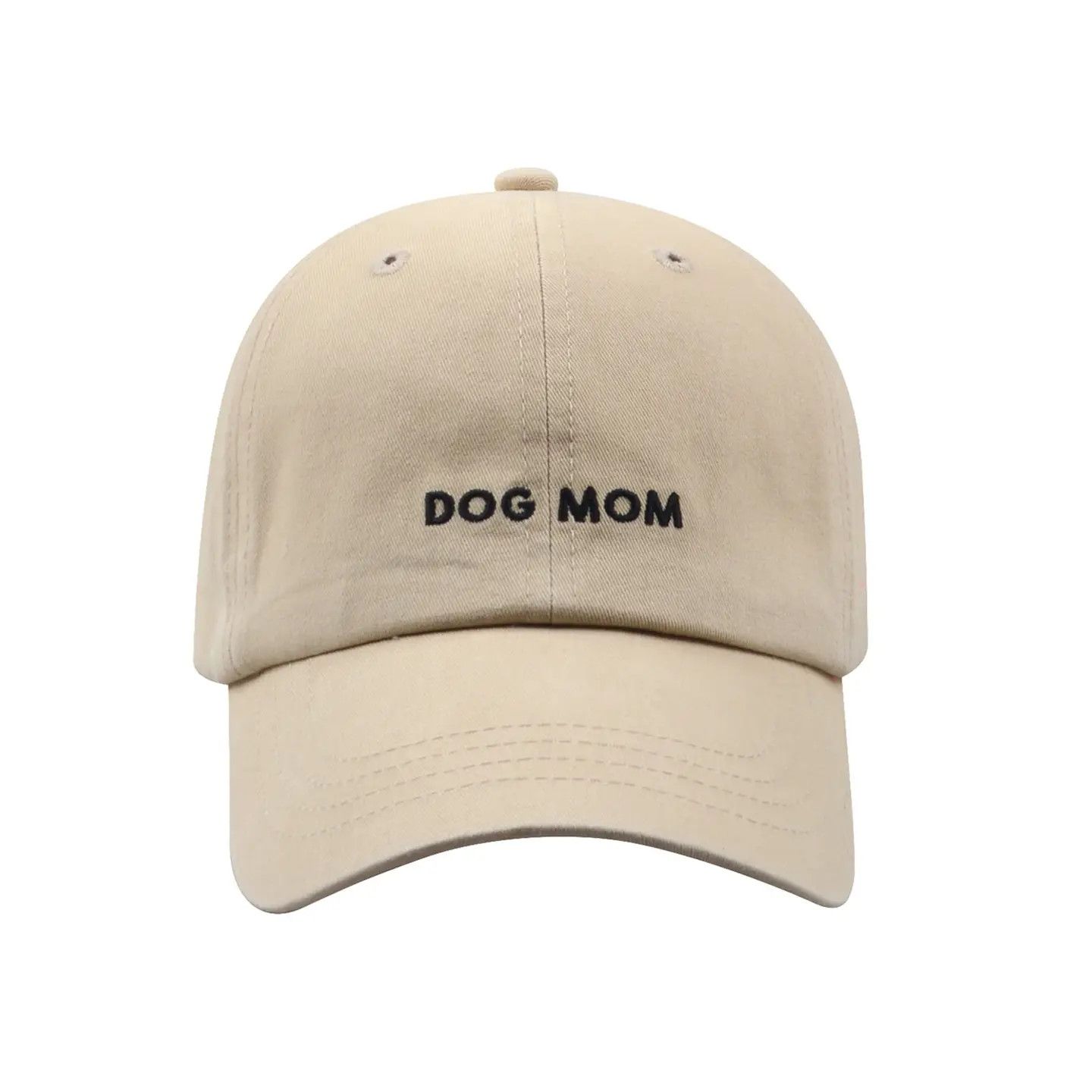 COTTON HAT TAN DOG MOM
