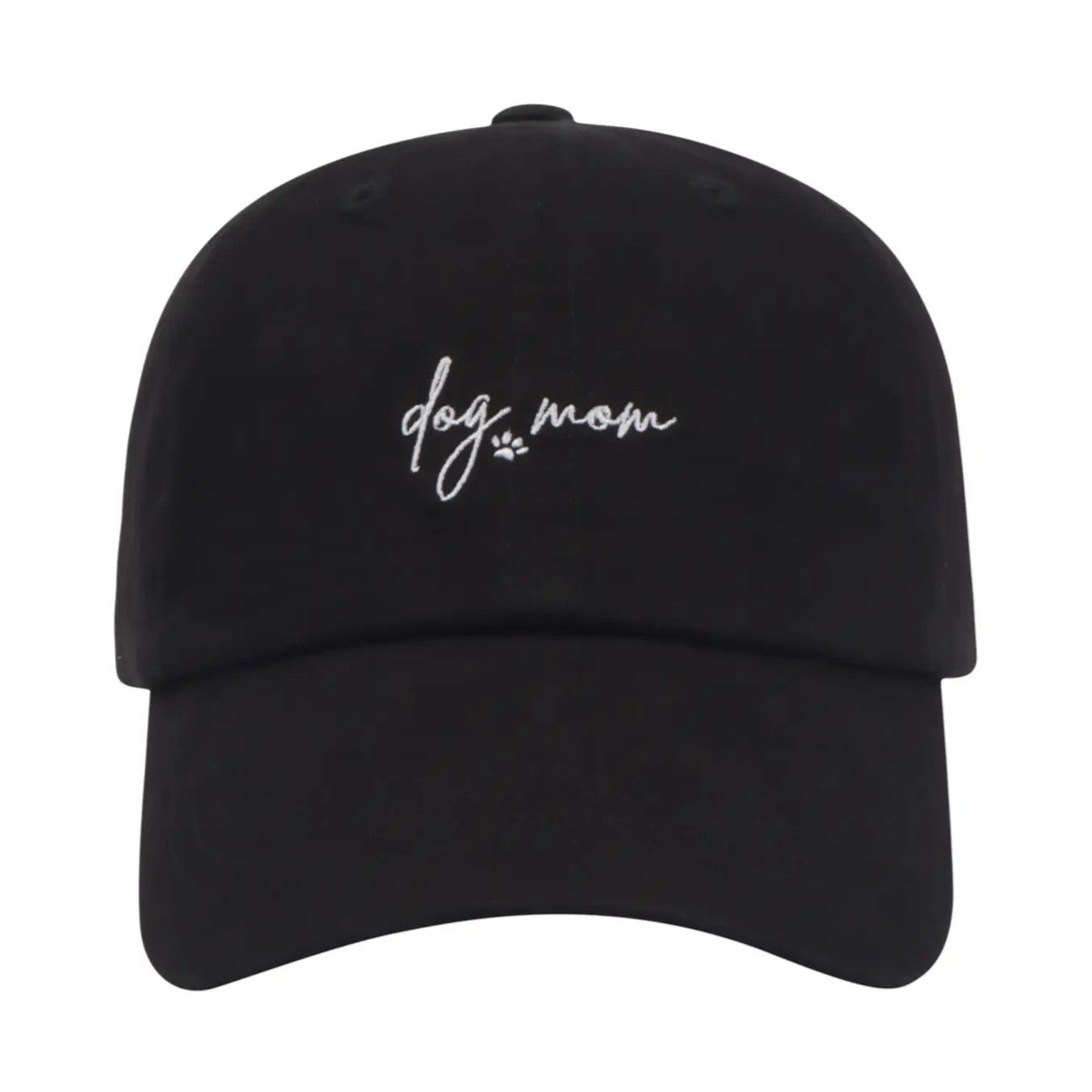COTTON HAT BLACK DOG MOM SCRIPT