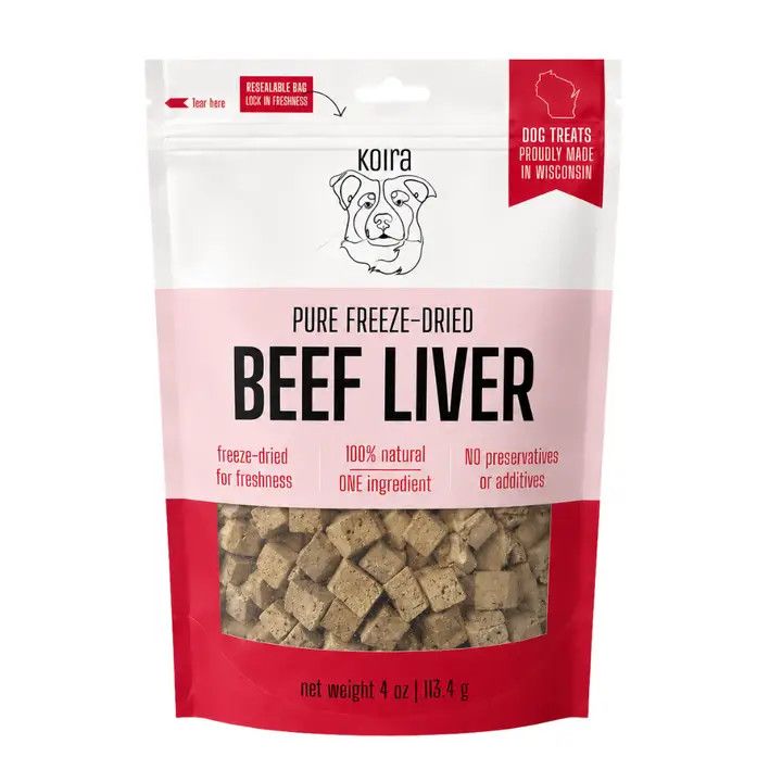 KOIRA FREEZE DRIED BEEF LIVER SMALL