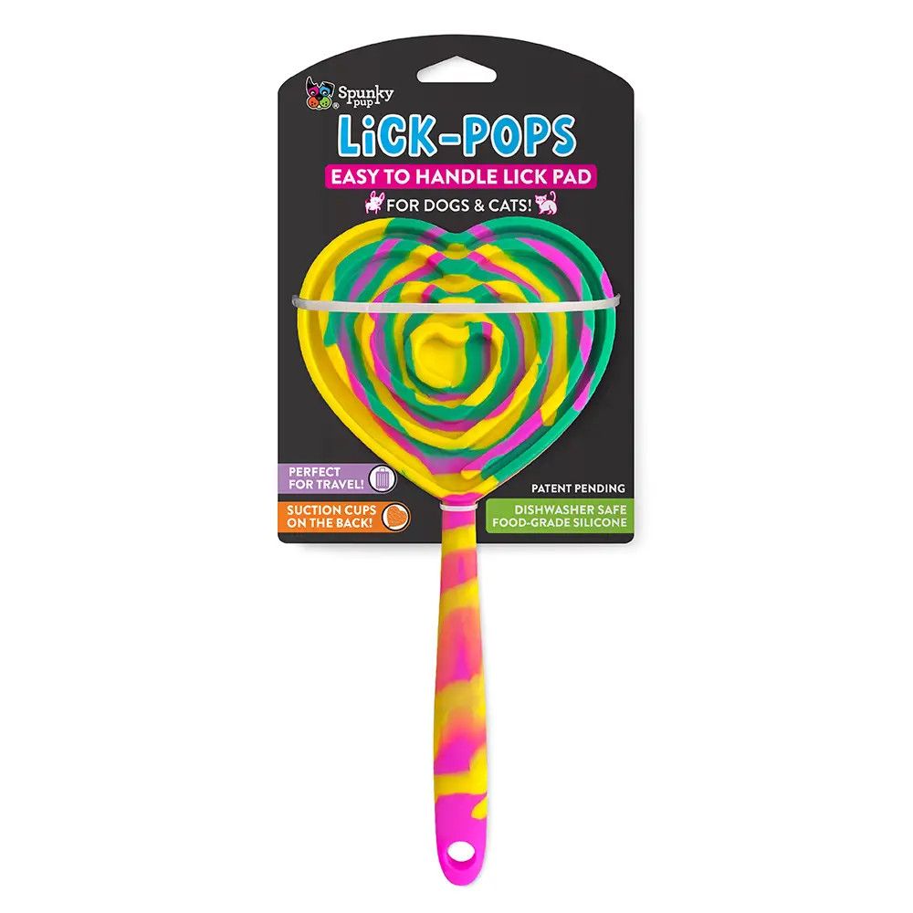 LICKY POPS BRIGHT HEART SPATULA PAD